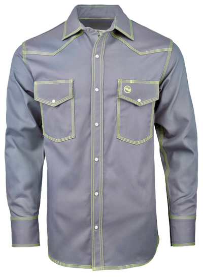 Western Welder FR Shirt - NFPA 2112 & 70E Compliant, 100% Cotton Twill