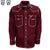 Burgundy/White